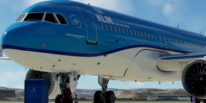 [A32NX] FlyByWire | Airbus A320neo KLM PH-XSD in 8k thumbnail 2