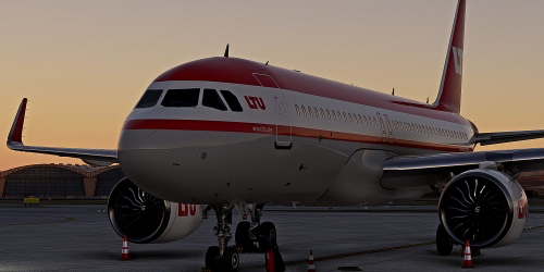 [A32NX] FlyByWire | Airbus A320neo LTU Old Livery D-ALTL 8k