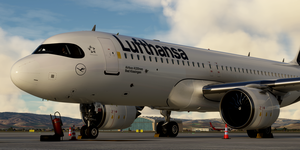 [A32NX] FlyByWire | Airbus A320neo Lufthansa D-AIJA 8k thumbnail 2