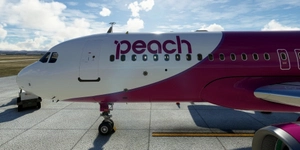 [A32NX] FlyByWire | Airbus A320neo Peach JA20IP 8k thumbnail 3