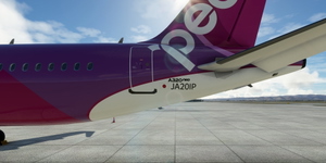 [A32NX] FlyByWire | Airbus A320neo Peach JA20IP 8k thumbnail 7