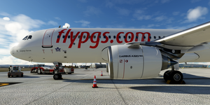 [A32NX] FlyByWire | Airbus A320neo Pegasus Airlines TC-NCR 8k thumbnail 4