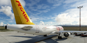 [A32NX] FlyByWire | Airbus A320neo Pegasus Airlines TC-NCR 8k thumbnail 9