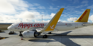 [A32NX] FlyByWire | Airbus A320neo Pegasus Airlines TC-NCR 8k thumbnail 5