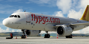 [A32NX] FlyByWire | Airbus A320neo Pegasus Airlines TC-NCR 8k thumbnail 2