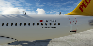 [A32NX] FlyByWire | Airbus A320neo Pegasus Airlines TC-NCR 8k thumbnail 6