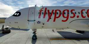 [A32NX] FlyByWire | Airbus A320neo Pegasus Airlines TC-RBY 8k thumbnail 3