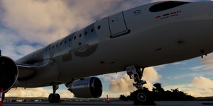 [A32NX] FlyByWire | Airbus A320neo Scandinavian SAS SE-RUD in 8k thumbnail 9