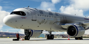 [A32NX] FlyByWire | Airbus A320neo Scandinavian SAS SE-RUD in 8k thumbnail 2