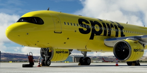 [A32NX] FlyByWire | Airbus A320neo Spirit Airlines N963NK in 8k thumbnail 2