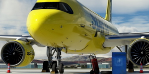 [A32NX] FlyByWire | Airbus A320neo Spirit Airlines N963NK in 8k thumbnail 1