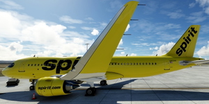 [A32NX] FlyByWire | Airbus A320neo Spirit Airlines N963NK in 8k thumbnail 5