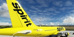 [A32NX] FlyByWire | Airbus A320neo Spirit Airlines N963NK in 8k thumbnail 8
