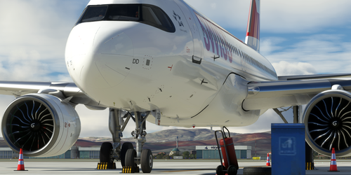 [A32NX] FlyByWire | Airbus A320neo Swiss Air Lines HB-JDD 8k