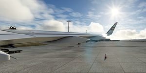 [A32NX] FlyByWire | Airbus A320neo  Swiss Air Lines HB-JDF 8k thumbnail 7