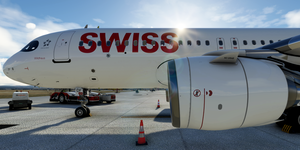 [A32NX] FlyByWire | Airbus A320neo  Swiss Air Lines HB-JDF 8k thumbnail 4