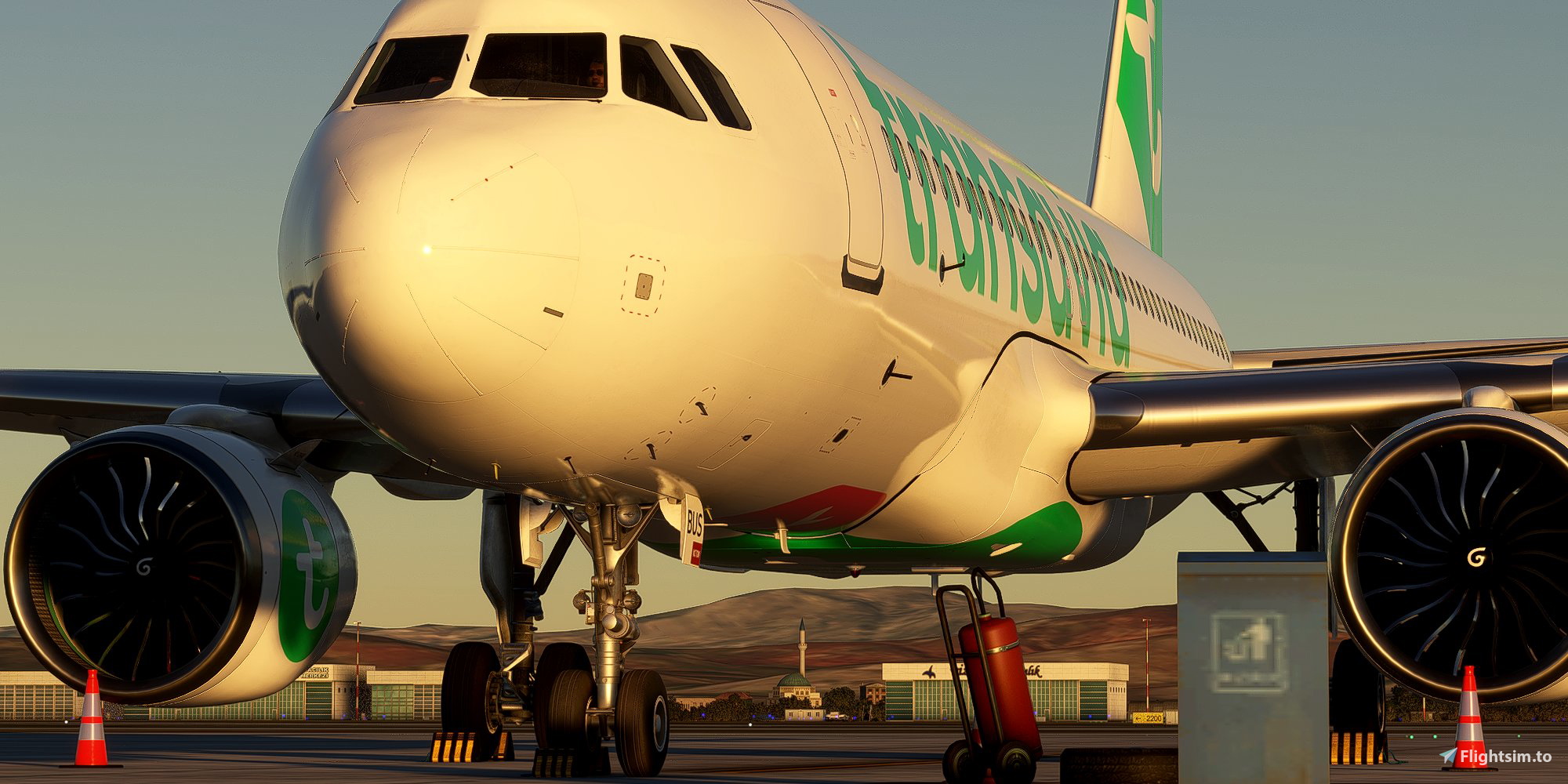 [A32NX] FlyByWire | Airbus A320neo Transavia PH-BUS in 8k - Image 1