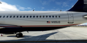[A32NX] FlyByWire | Airbus A320neo US AIRWAYS N105US in 8k thumbnail 6