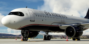 [A32NX] FlyByWire | Airbus A320neo US AIRWAYS N105US in 8k thumbnail 2
