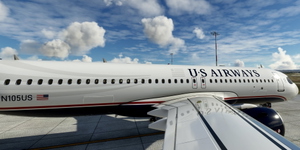 [A32NX] FlyByWire | Airbus A320neo US AIRWAYS N105US in 8k thumbnail 9