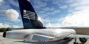 [A32NX] FlyByWire | Airbus A320neo US AIRWAYS N105US in 8k thumbnail 8