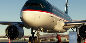 [A32NX] FlyByWire | Airbus A320neo US AIRWAYS Shuttle N106US in 8k thumbnail 1