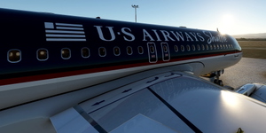 [A32NX] FlyByWire | Airbus A320neo US AIRWAYS Shuttle N106US in 8k thumbnail 9