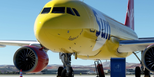 [A32NX] FlyByWire | Airbus A320neo Virgin Sundance Kid G-VKID 8k
