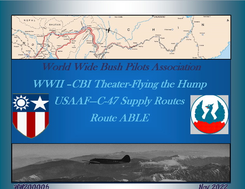 Flying the Hump- CBI-C-47 Supply Routes - Route ABLE