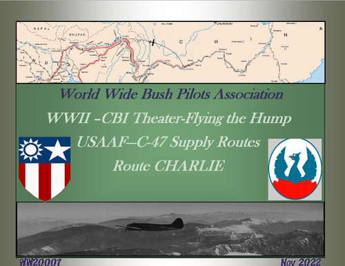 Flying the Hump- CBI-C-47 Supply Routes - ROUTE CHARLIE