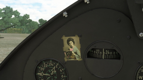 FlyingIron F6F "Geisha Girl" panel photo