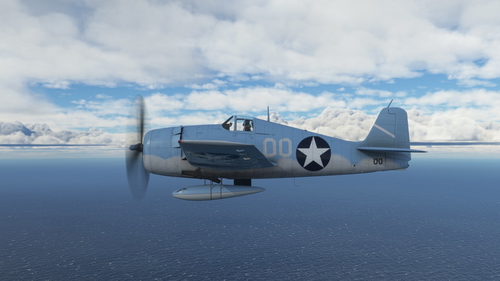 FlyingIron F6F No.00 Cdr James Flatley