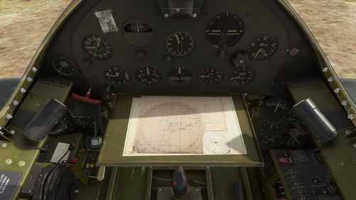FlyingIron F6F USN navigational Plotter (image)