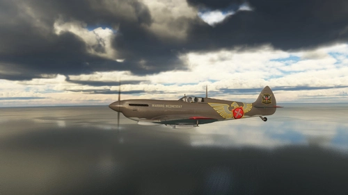 FlyingIron Spitfire MK IXc Outcasts ODF-101 Warbird Wednesday Livery