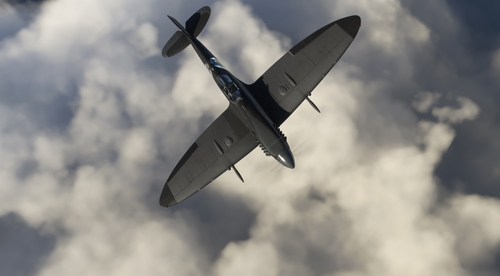 FlyingIron SpitfireIX Repaint Livery: Dark Steel