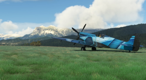 FlyingIron SpitfireIX Repaint Livery: evaWave