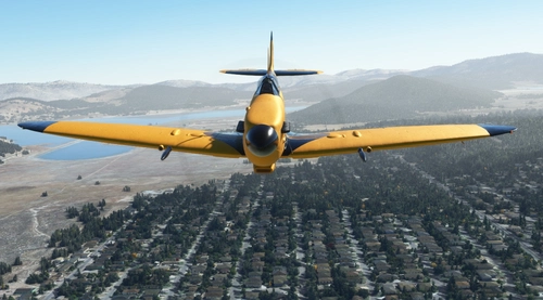 FlyingIron SpitfireIX Repaint Livery: Golden Fire