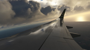 FlySafair Boeing 737-800 PMDG BW ZS-SJV Springboks thumbnail 4