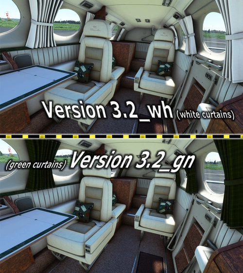 Flysimware 414AW luxury interior