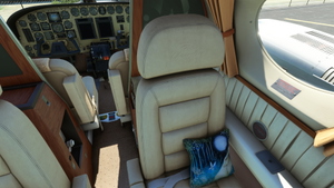 Flysimware Cessna 414AW Mahogany Interior Mod thumbnail 6