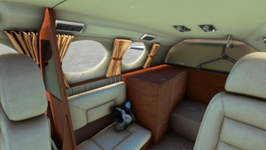 Flysimware Cessna 414AW Mahogany Interior Mod thumbnail 2