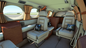 Flysimware Cessna 414AW Mahogany Interior Mod thumbnail 1