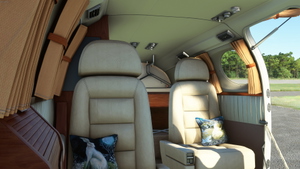 Flysimware Cessna 414AW Mahogany Interior Mod thumbnail 12