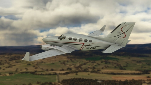 Flysimware Cessna 414AW: VH-ZDF