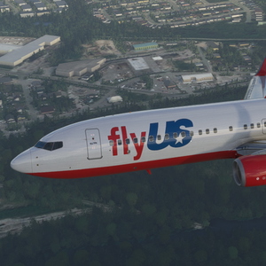 Flyus (GTA5) PMDG 737-800w (White Tail) thumbnail 1