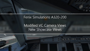 Fenix Simulations A320-200 (V2 Block 2) Modified VC and Showcase Views  thumbnail 1