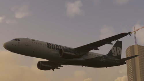 FNX GO AIR (special livery) VT-GOK [8K]+ Cabin