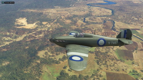 For Fsadni Hawker Hurricane MK I Australian Air Force replacement livery. 