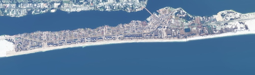 Fort Walton Beach (beach strip) - FL - USA