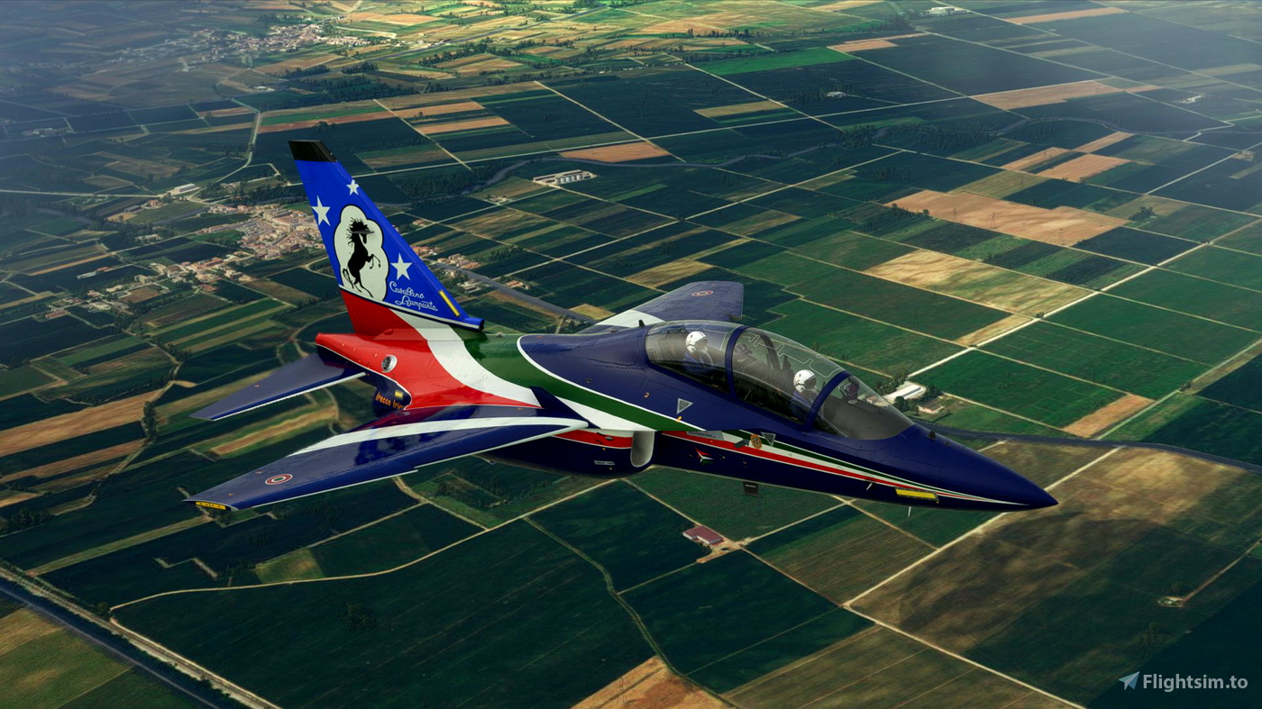 Frecce Tricolori 60th Anniversary (PAN) - M-346 - IndiaFoxtEcho for  Microsoft Flight Simulator